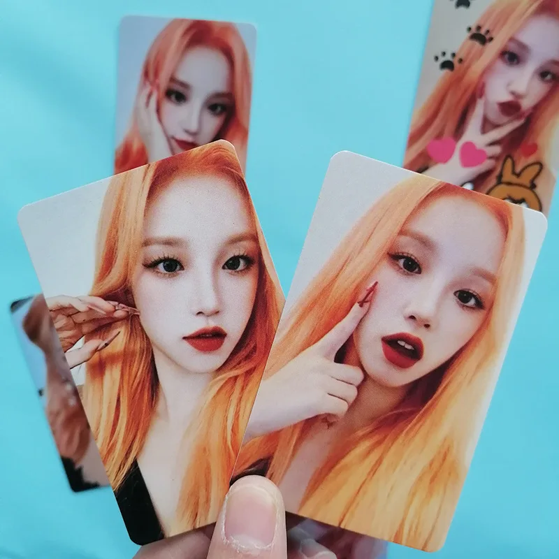 Kpop Idol 6 sztuk/zestaw karty Lomo (G)I-DLE kocham fotokarty fotokartka pocztówka dla kolekcja dla fanów