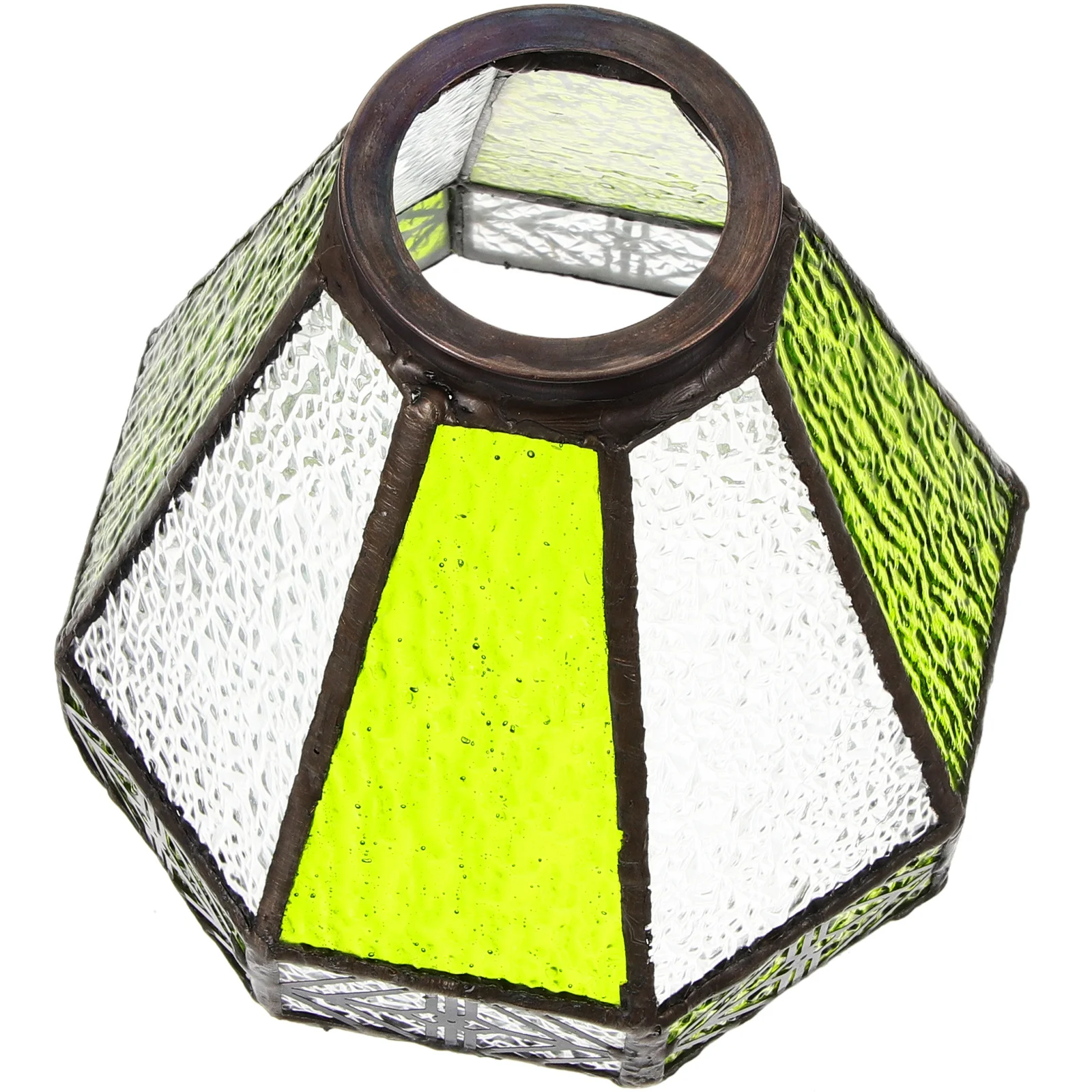 

Glass Lamp Shade Bedside Pendant Lamp Shade Vintage Style Soft Warm Light Replacement Romantic Mediterranean Light Cover