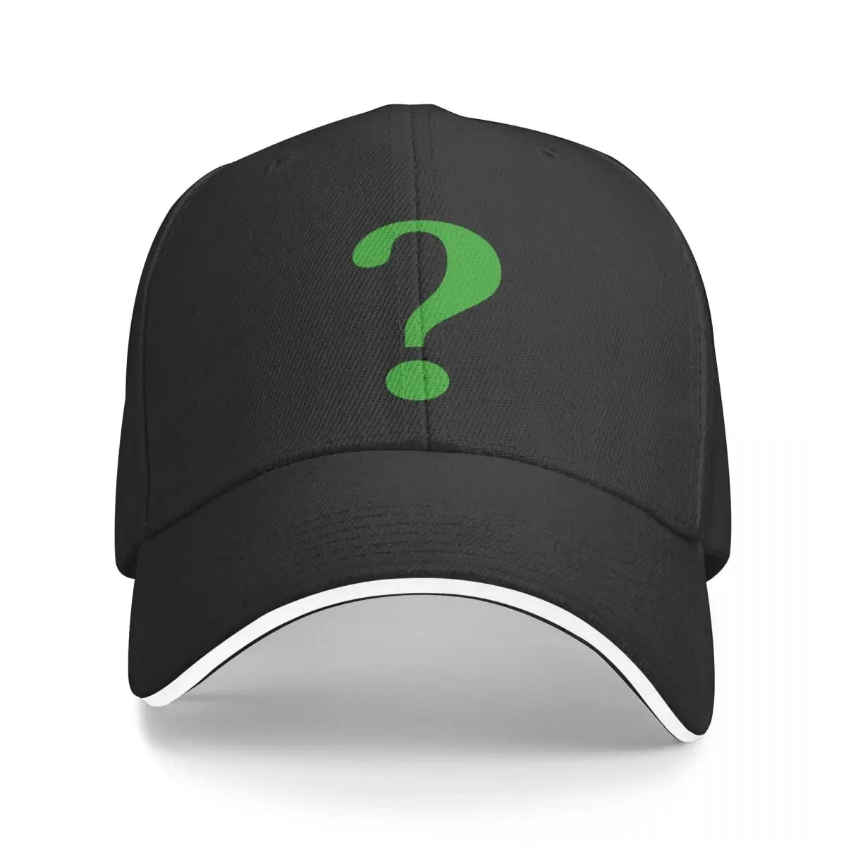 The Riddle Question Mark Symbol Retro Baseball Cap custom Hat Beach New In Hat Men Caps Women's