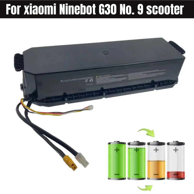 For Xiaomi Ninebot G30 MAX No. 9 Electric Scooter Special Battery 10S6P 36V 15000mAh High capacity Li-ion Battery Pack with BMS