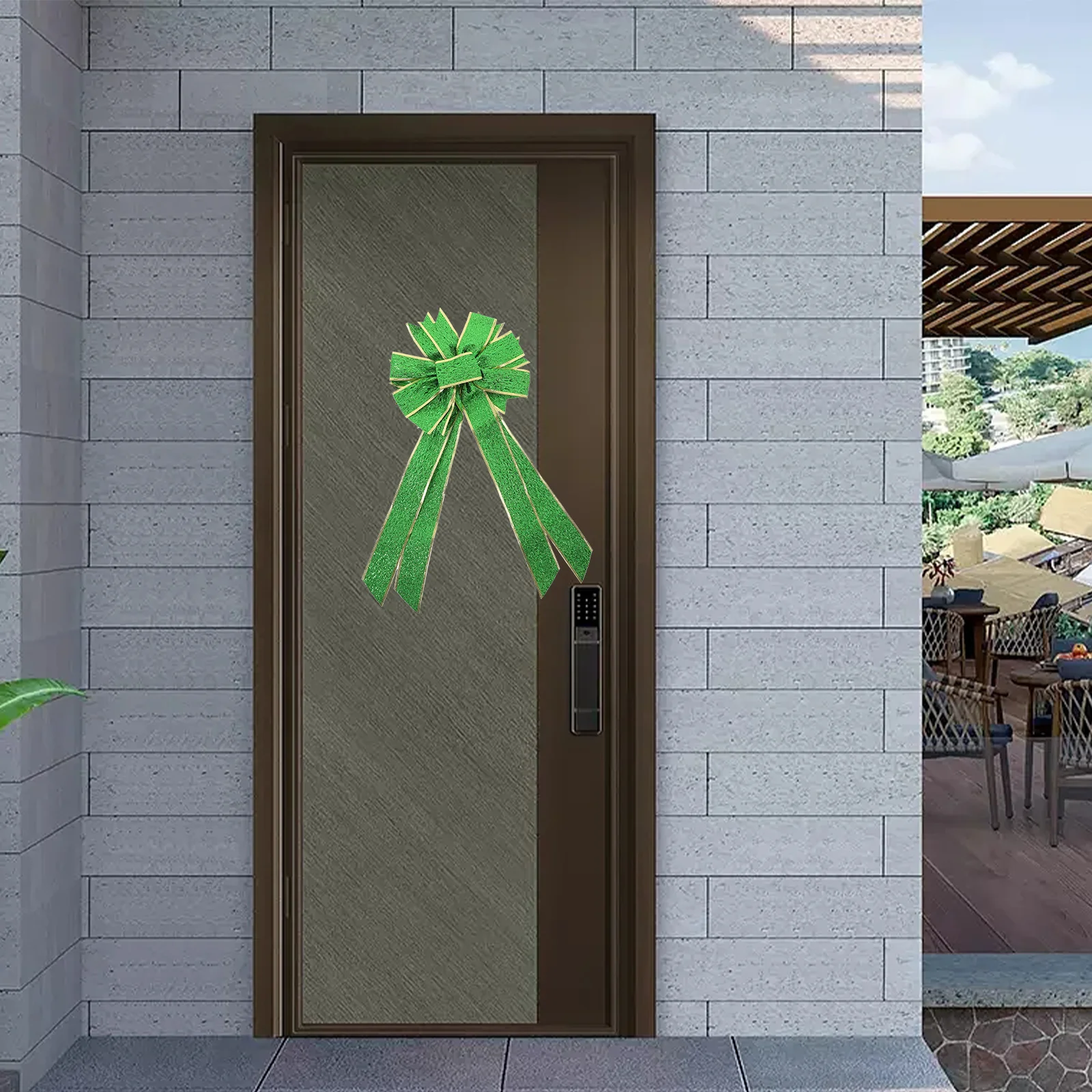 

Bow Pendant Bowknot Hanging Ornament and Arrow Irish Polyester Vacation