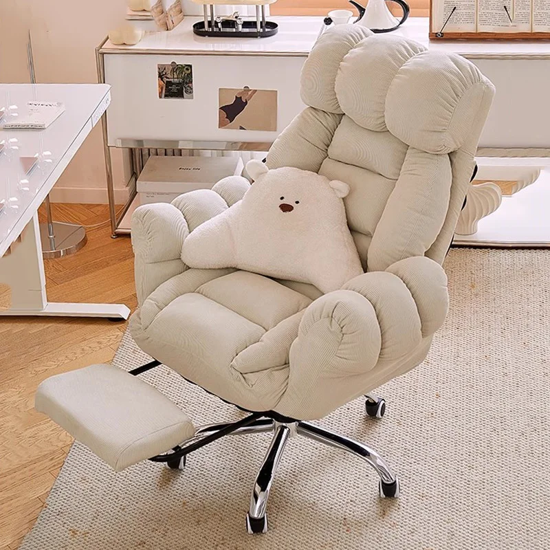 

Footrest Vanity Office Chair Throne Dresser Computer Study Office Chair Reading Ergonomic Arm Sillas De Oficina Home Furniture