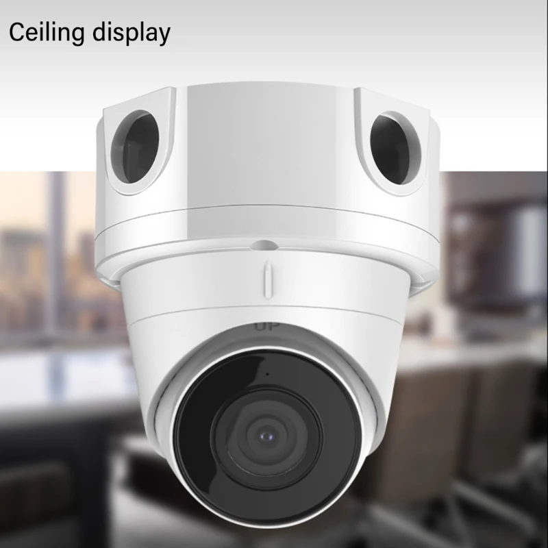 B2EF надежный корпус камеры купола, белая коробка для камеры безопасности улучшает аксессуар CCTV потолка потолка безопасности.