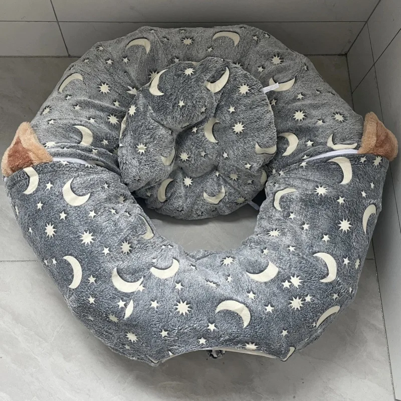 

Светящийся фланелевой кошачий туннель, складное теплое легкое роскошное гнездо