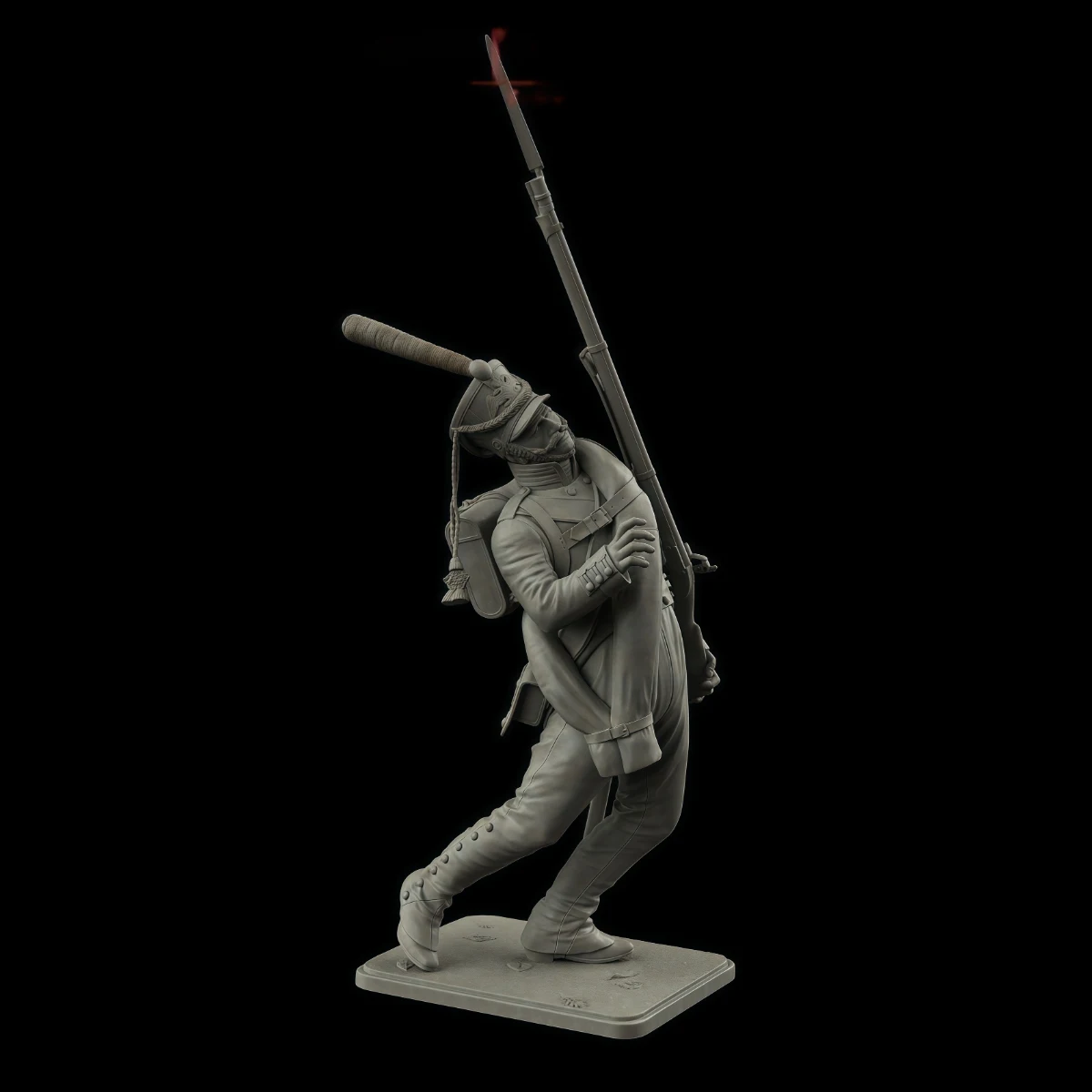 

Набор неокрашенных моделей из смолы, 75 мм, военная тематика, солдат Гвардейского полка Преобрязенского, в разобранном и неокрашенном виде, GK, 1787T