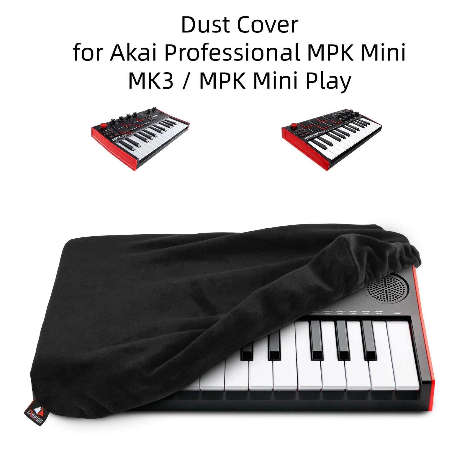 Universelle weiche Staubschutzhülle für Akai Professional MPK Mini MK3 / MPK Mini Play Keyboard Controller