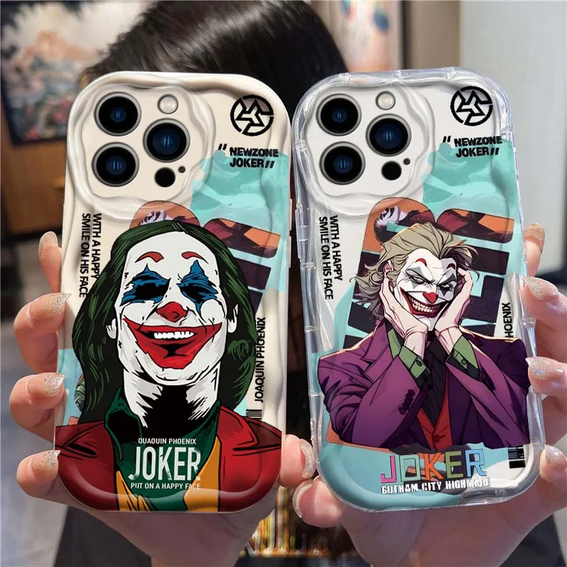 เคสโทรศัพท์ J-Jokers รุ่น Luxury Cool Art สำหรับ Apple iPhone 17 16 16E 15 14 13 12 11 XS X Pro Max Plus ลายคลื่นน้ำมัน เนื้อนิ่ม