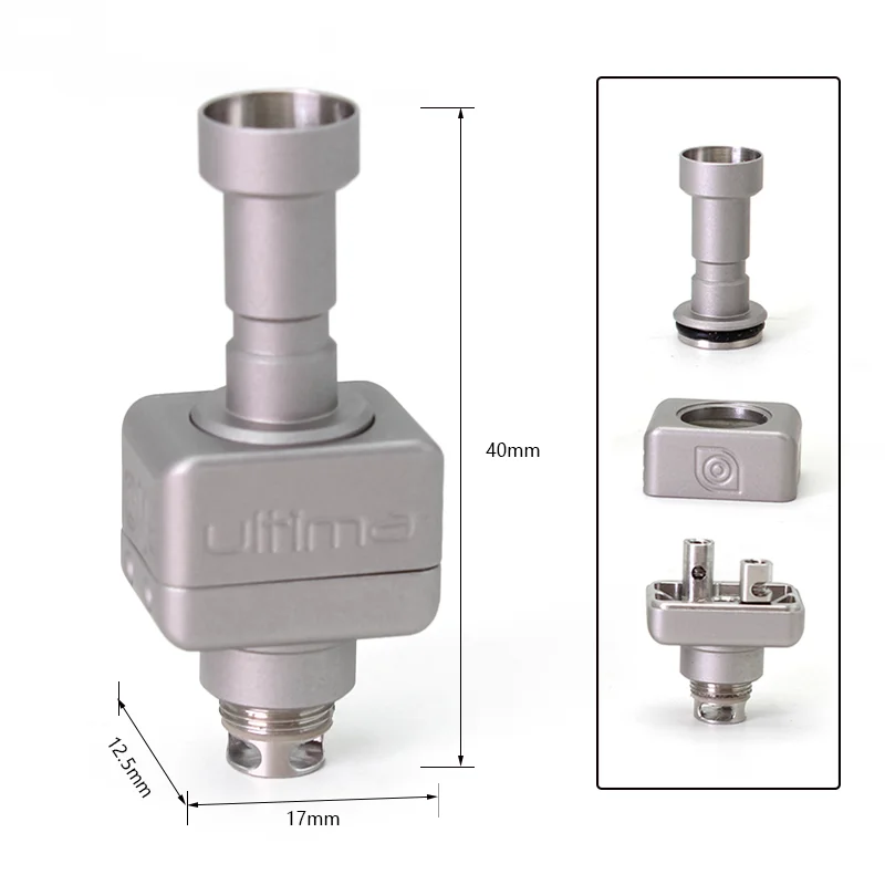 SXK Style Delro Electronics ULTIMA Boro RBA Bridge for BB Billet Box Boro Mods 316 SS with 1.0/1.2/1.5/2/2.5/3/3.5/4mm Airpins