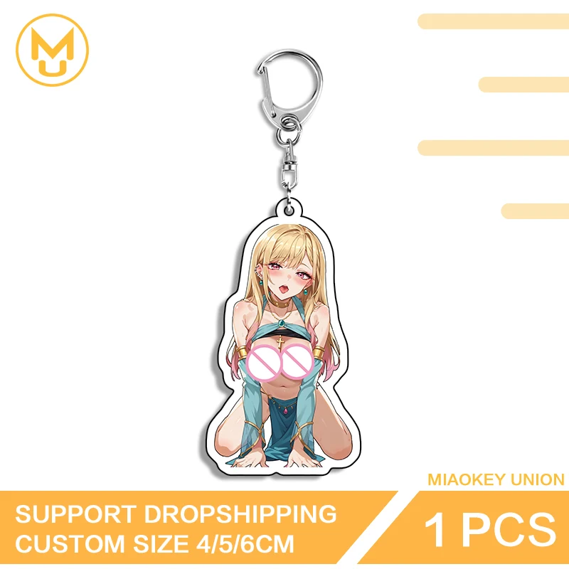 هنتاي كبير الثدي كيتاجاوا مارين الفني فريد الجلوس الموقف مزدوج الوجهين الاكريليك كيرينغ وظيفية الجدة الملحقات #5