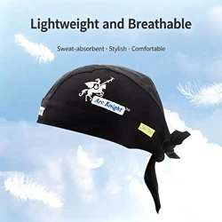 Sciarpa per saldatura ignifuga FR cappelli per saldatore in cotone casco ignifugo lavabile Arc Knight