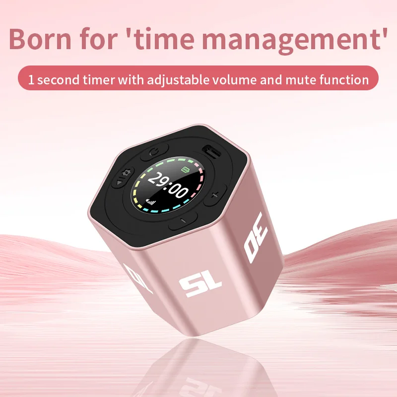 Desktop Clock Timer Countdown Technology Wind Mech Wind Desktop Ornament