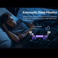 perfect 2025X1A Bluetooth Music Smartring Sleep Control Tracker Smart Fitness Ring With Sos Blood Pressure Hrv Health Monitor Fo