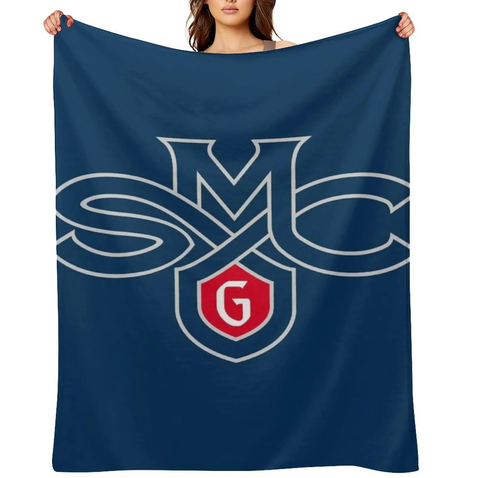 Saint Mary's Gaels Throw Blanket heavy to sleep Hairys wednesday Stuffeds Blankets