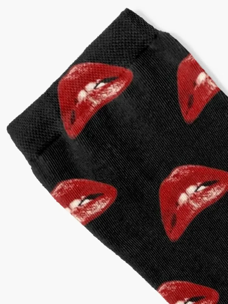 Science Fiction/Double Feature - Lips Socks happy hip hop Run Men's Socks Women's