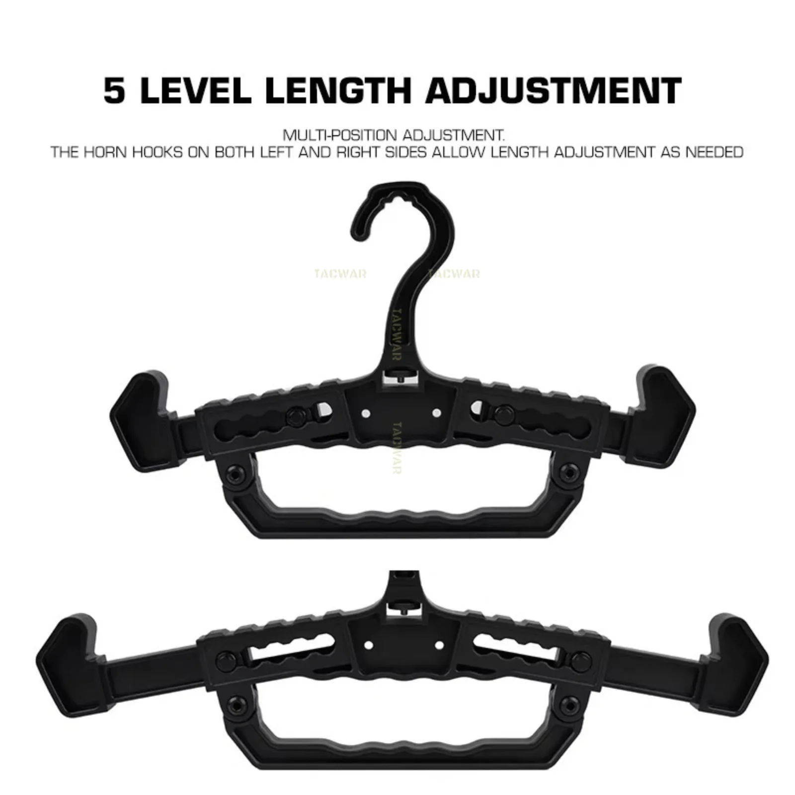 Tactical Heavy Duty Hanger Adjustment for Duty Plate Carrier Body Armor Vest, Gear Display Rack for Airsoft Scuba