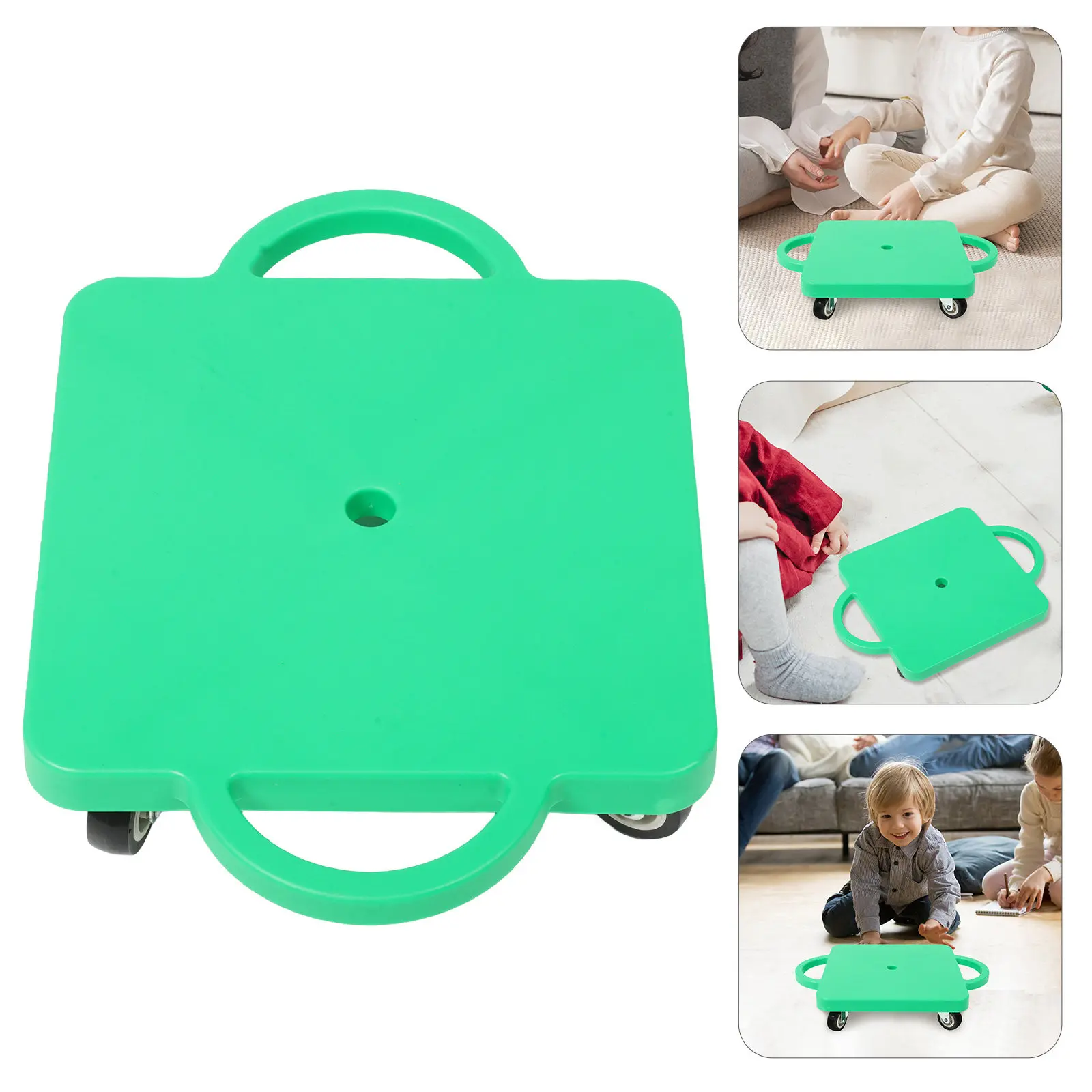 children-sensory-integration-scooter-board-plastic-four-wheel-square-base-balance-coordination-scooter-indoor-outdoor-early