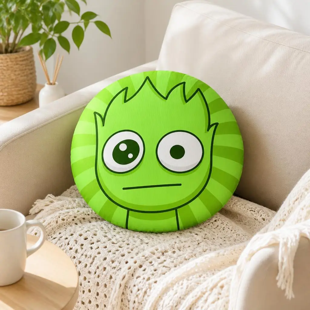 Sprunkies Owakcx Character Classic T-Shirt 5886459121.7279 Cushion Irregular Stuffed Throw Pillow Home Decor Gift Sofa Bed