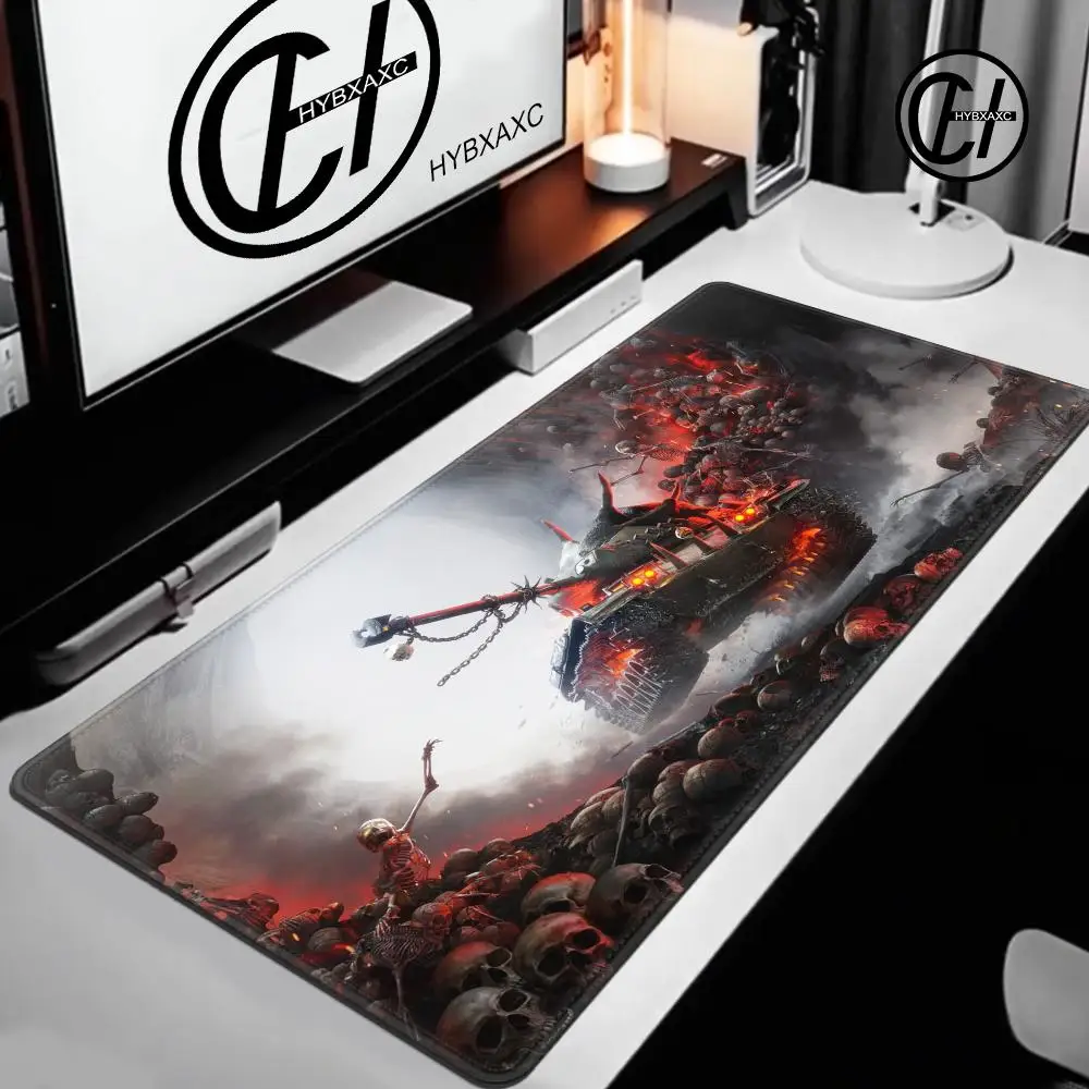 HD Custom WWorld Of T-Tanks Large Game Mouse Pad Desk Mouse Pad  Extended Gaming Keyboard Mats Large 100x50cm XXL Gamer Mousepad