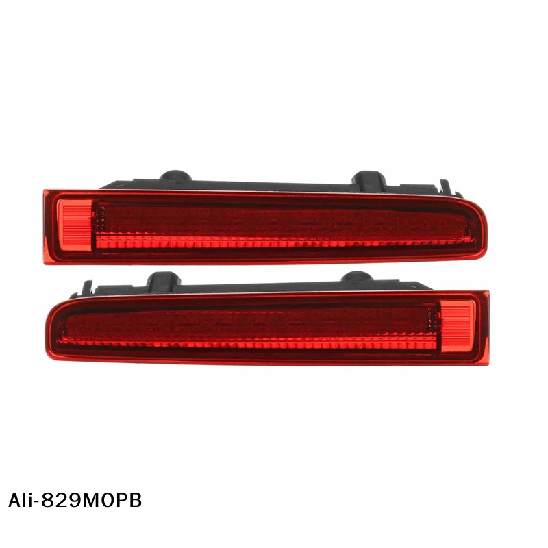 

【P】Pair of Red LED High Mount Stop Lamps, Fits VW T5/T6, Replaces OE# 7E0945097E/F/J, All-Red Housing