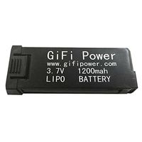 Upgrade Version 3.7V 1200mAh LiPo Battery Rechargable Battery for Eachine E58 RC Dr RK Quadcopter HY019