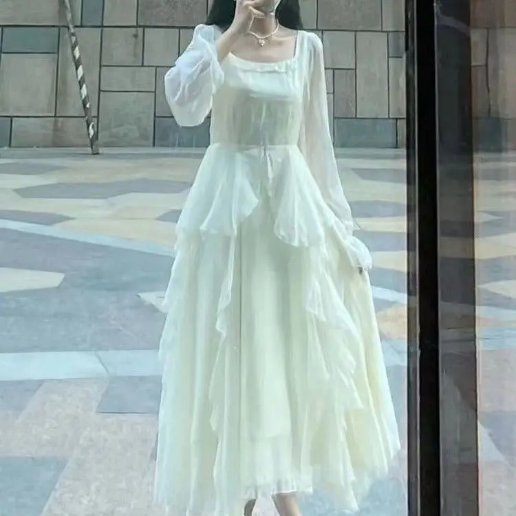 Lolita Chiffon Dress Outdoor Wear Popular Cute Young