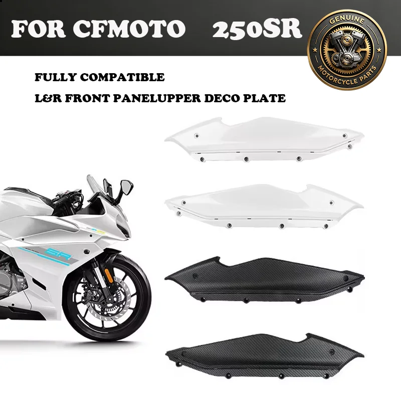 Panel Decorativo Superior Delantero para CFMOTO 250SR-FUN, CF250 SR250 250SR, Panel Decorativo Lateral Izquierdo y Derecho, Piezas Originales para Motocicleta