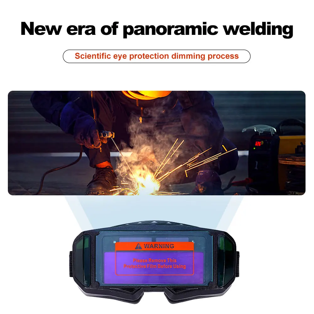 Automatic Darkening Dimming Welding Machine Mask Helmet Eyes Special Goggles/Welder Glasses For Welding Machine/Equipment Tools