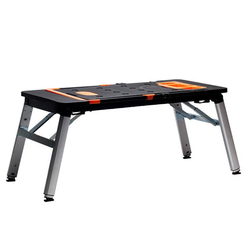 

Multi-purpose Industrial Garage Portable Folding Wood Work Bench Table 7 In 1 Folding Portable Workbench Work Table