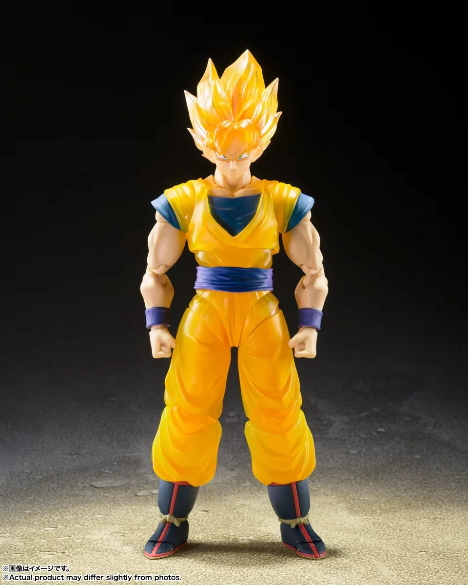 In Stock Genuine Bandai Dragon Ball Z Tnt Limited Shfsun Wukong Super Saiyan Z Warrior Action Figure Model Toys Xmas Gift