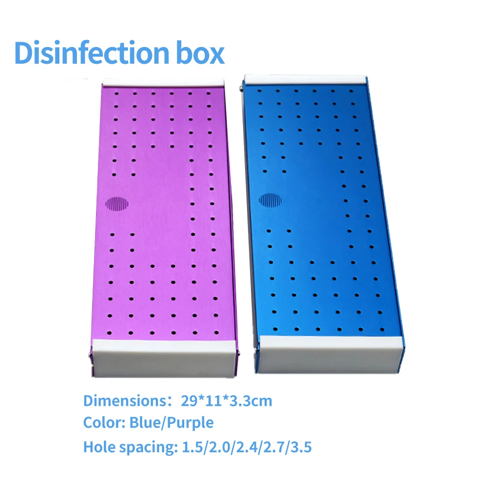 Dental disinfection box, high-temperature and high-pressure nail box, disinfection box, oral instrument disinfection