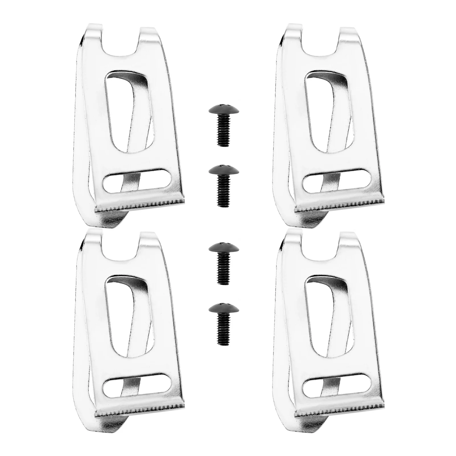 4Sets Belt Clip Hooks Compatible with Makita DHP480 DHP482 HP457 HP347 TD127 TD126 Hammer Impact Drills Power Tool With Screws