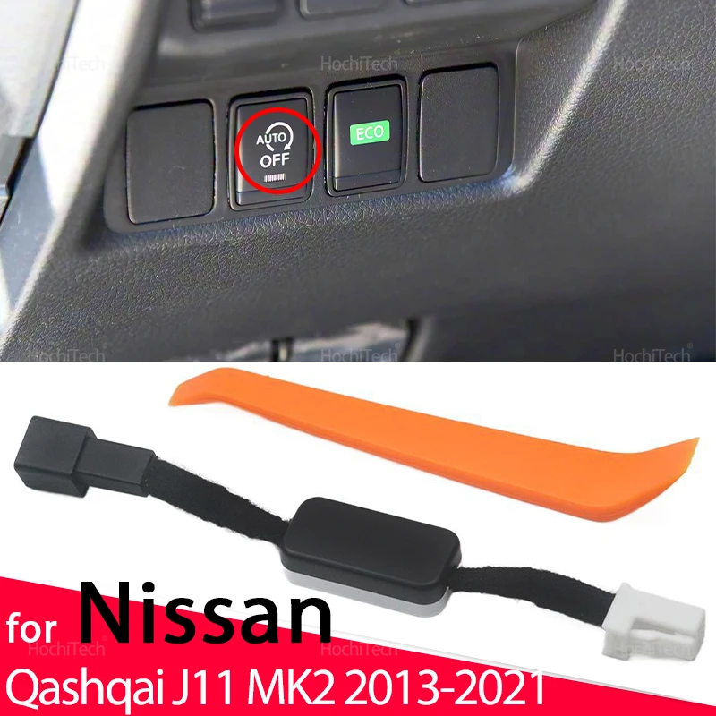 Automatic Start Stop Engine System Off Eliminator Control Sensor Plug Cable for Nissan Qashqai J11 MK2 2013-2021 Stop Canceller