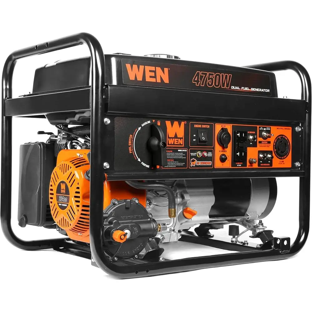 

D472X 4750-Watt 120-/240-Dual uel Portable Generator with CO Shutdown Sensor