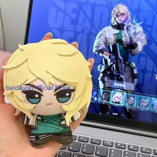 VALORANT جيت النيون القرنفل ديدلوك أنيمي القطن Nunu الجسم حقيبة طالب قلادة بلوشي المفاتيح الكرتون التميمة تأثيري هدية عيد الميلاد