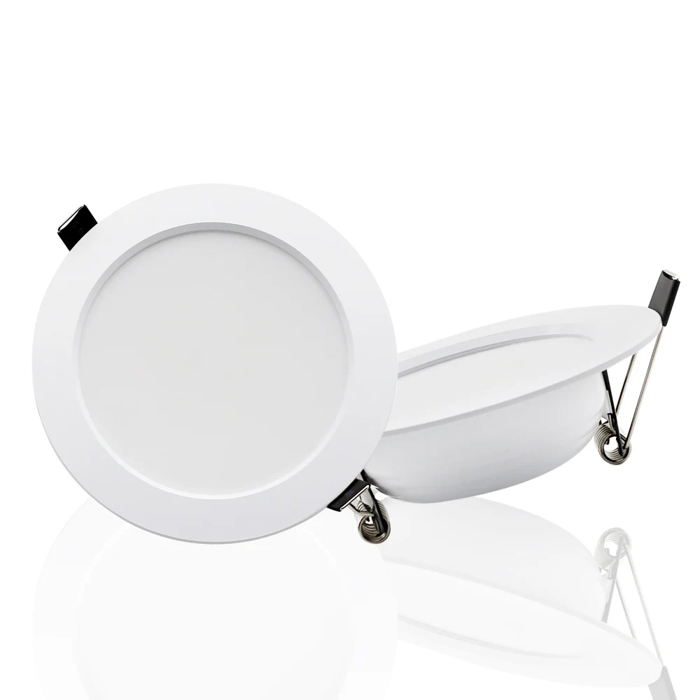 

10Pcs/lot LED Downlight AC 220V 7W 9W 12W 15W 18W Round Recessed Light Waterproof Spot Lamp Down Light Kitchen LED Spot Light