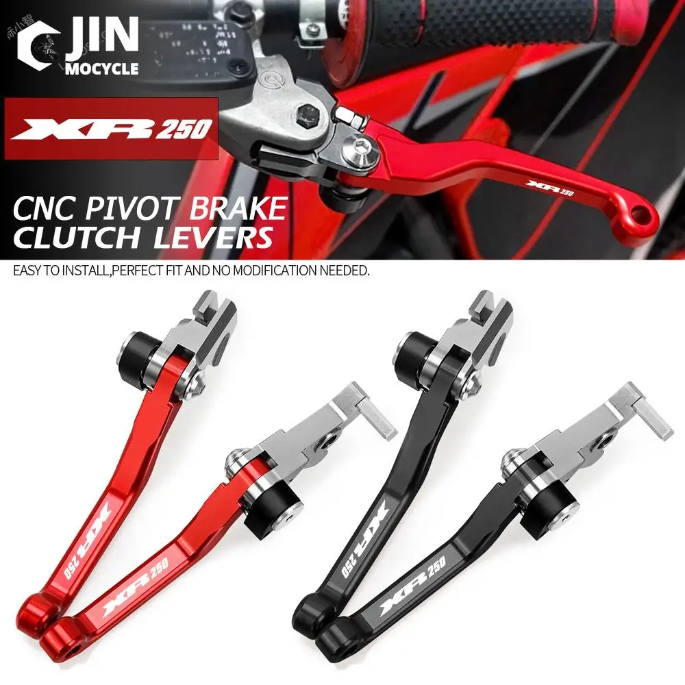 Motorcycle Dirt Bike Motocross Pivot Brake Clutch Levers FOR HONDA XR250 MOTARD XR 250 2001 2002 2003 2004 2005 2006 2007 Parts 