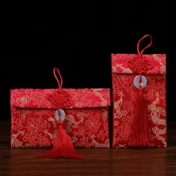 1pcs Red Packets Red Money Envelope Party Gift Spring Festival Best Wishes Chinese Wedding New Year Red Packets