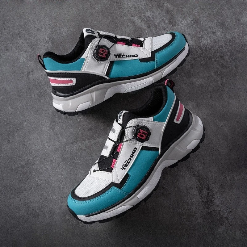 Genuine New Neon Electronic Music Anime Cos Shoes Casual Mesh Breathable Sneakers