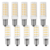 1- 10X Dimmable E14 LED Corn Light 33-88LEDs 7W 10W 12W 15W 18W 2835 SMD LED Light Bulbs Cool/Warm White 220V 110V