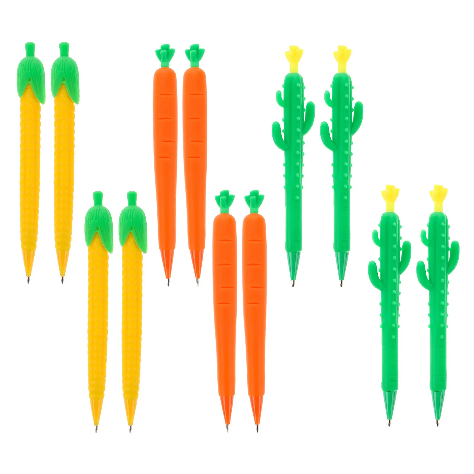 

Набор из 12 механических карандашей с мультяшным дизайном, нажимные, портативные, легкие, школьные принадлежности для студентов, для рисования, письма, черчения, милые (Kawaii)