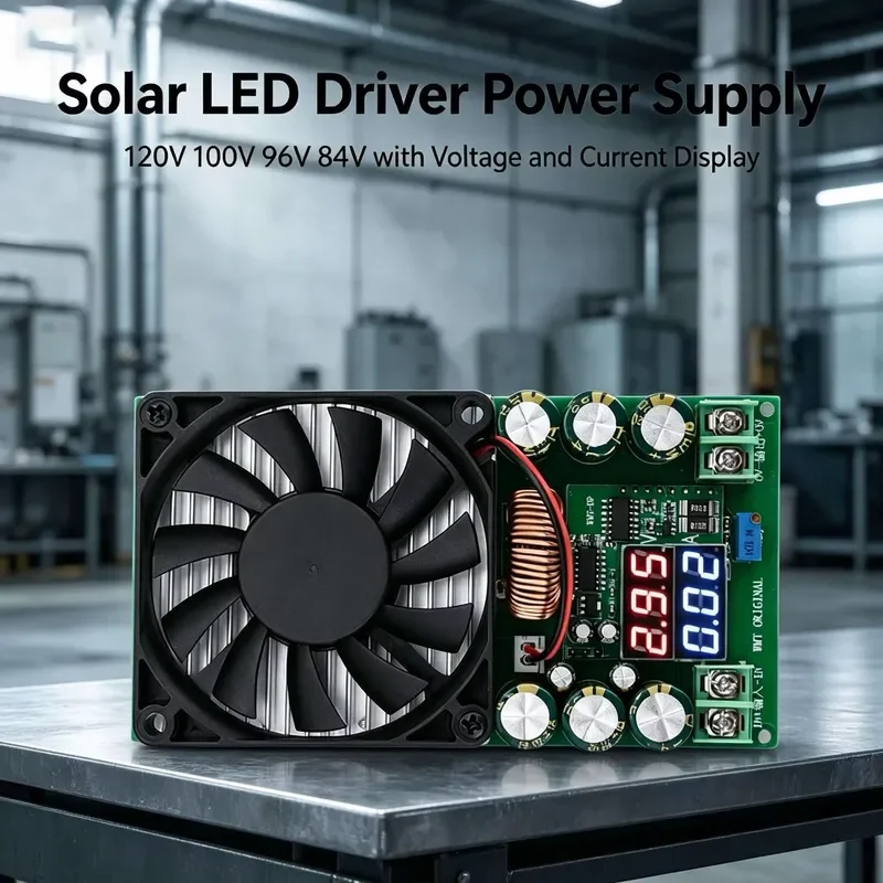 20A 600W DC-DC Buck Converter 25-120V to 1.2-75 V Adjustable Buck Power Supply Module Voltage and Current Display