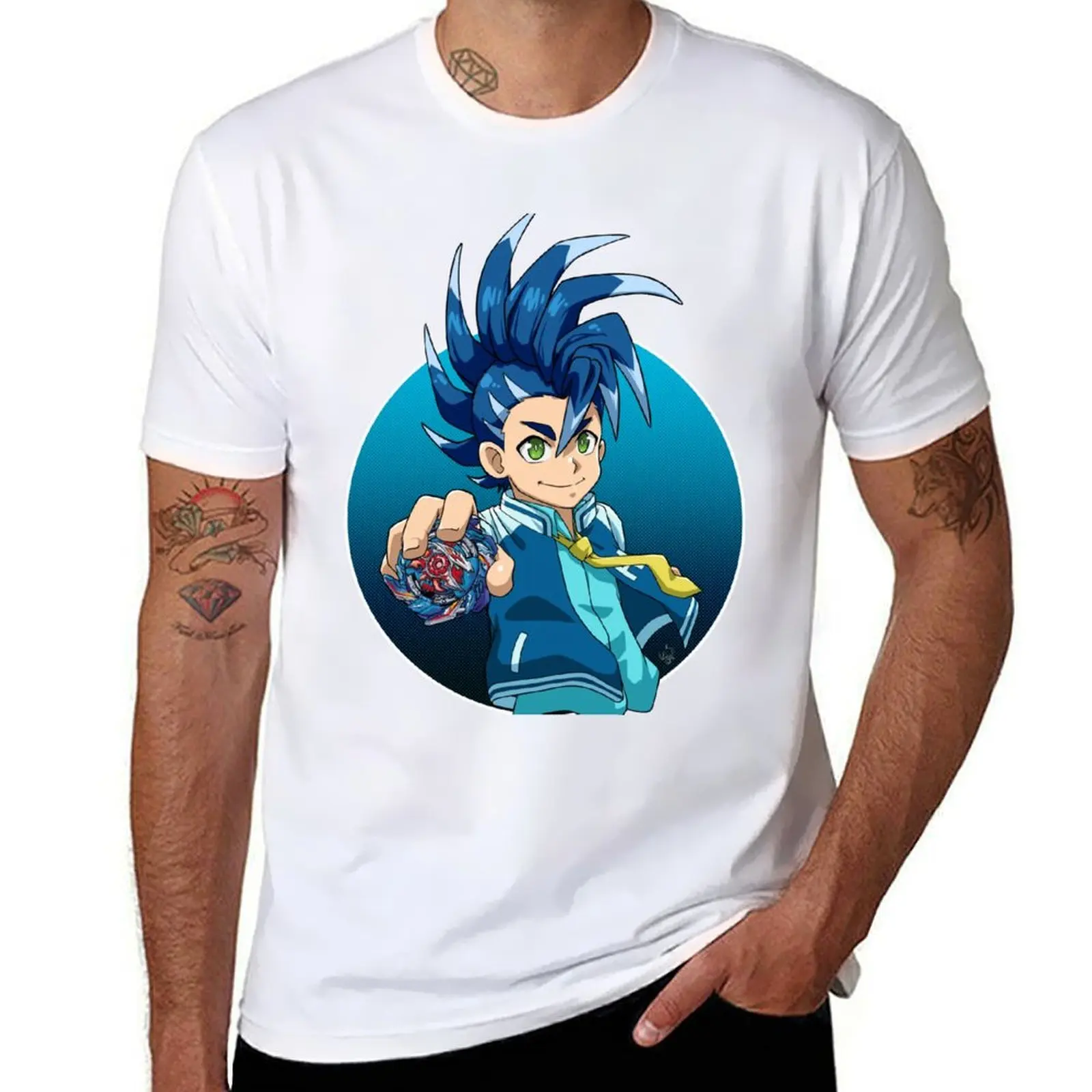 

Hikaru Asahi with King Helios T-Shirt man t shirt summer t shirts for man graphic tees T-Shirt