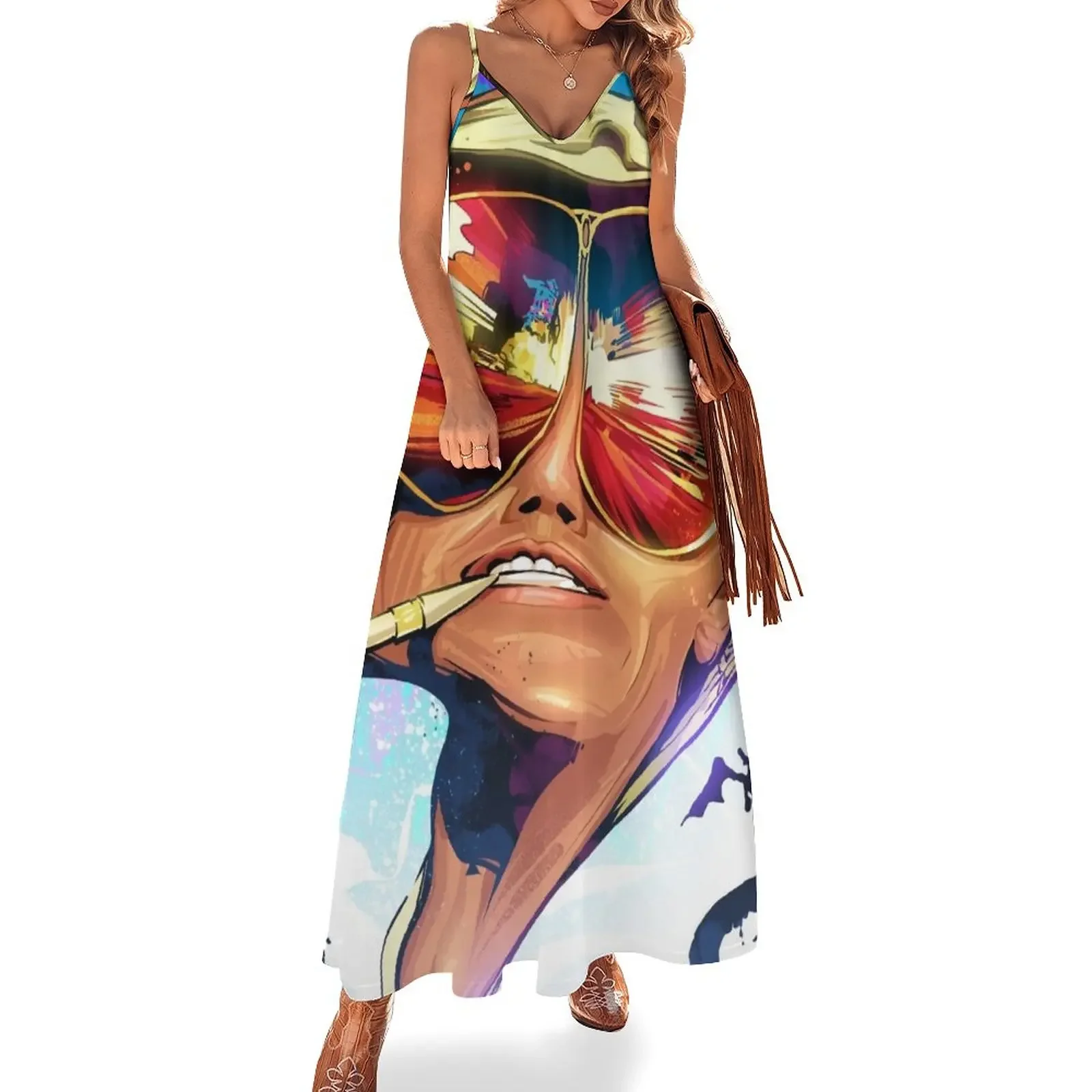 

Fear and Loathing Sleeveless Dress elegant party dress for women 2024 long dresses for women clothes Evening dresses