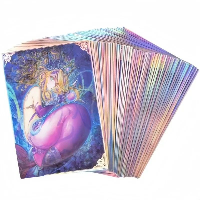 

60 шт. Yu-Gi-Oh! Защитные чехлы для карт El Shaddoll Wendigo Theme, 63x90 мм, для коллекционных анимационных игр, подарок