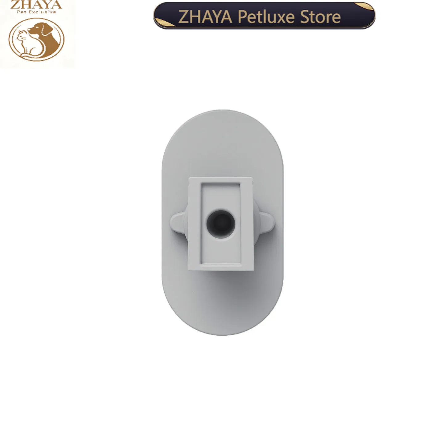 ZHAYA Adhesive Camera Mount Bracket for Cat Litter Box Accessory Stick On Holder with Adjustable Angle for Pet Area