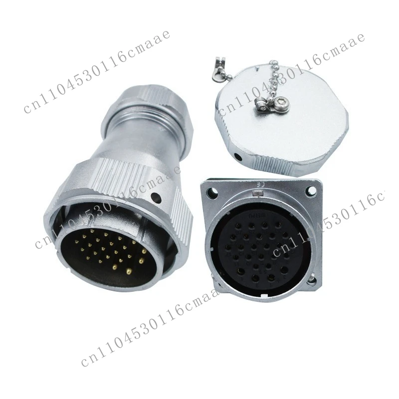 Plug WY40 5-core 9-core 15 Core 26 Core 31 Core 52 Core/flange Seat Z IP67 Waterproof