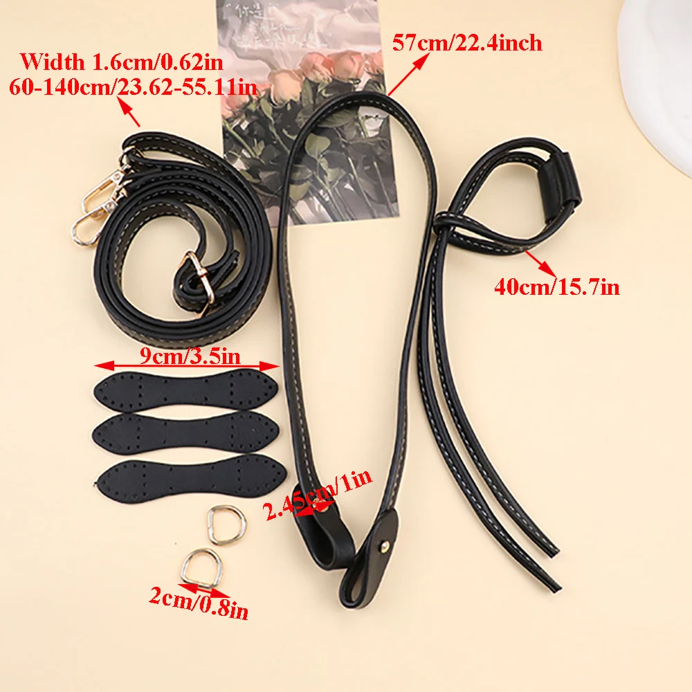 DIY Knitting Crochet Backpack Shoulder Bag Straps Handbag Handles Replacement Accessories For DIY Bucket Bag Handles For Bags