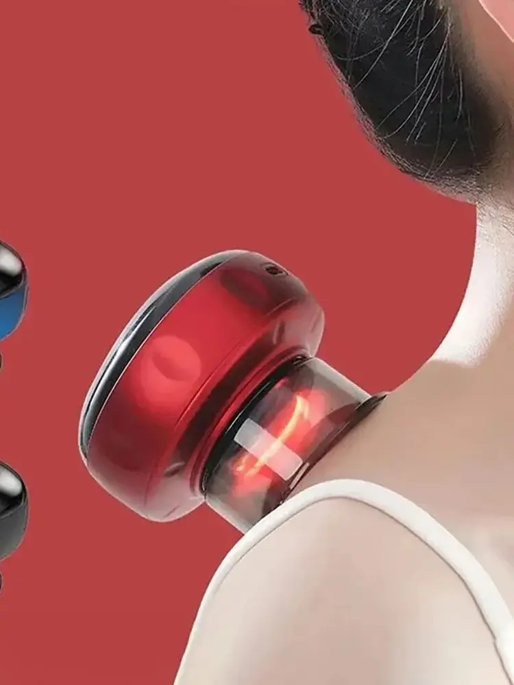 Intelligente Vacuüm Cupping Massager - Gua Sha Cupping Massager voor rug, nek, arm en lichaamsverzorging - afbeelding 2