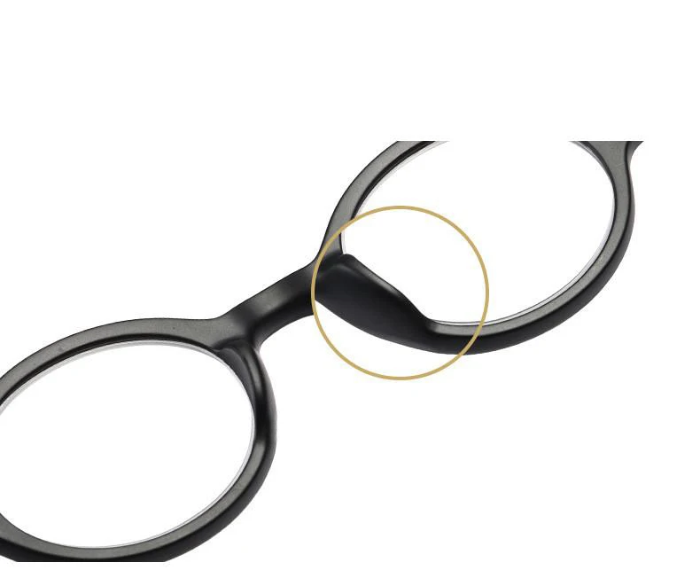 Sighttoo Vintage-Lesebrille mit rundem Rahmen für Damen, leichte Brille für Herren, Dioptrien +1+1,5+2+2,5 – Detail 3