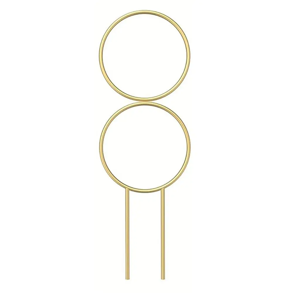 Decorations Iron Plant Support Stakes Flowerpot Decorations Rust-proof Climbing Rack Garden Supplies Flower Pot Bracket Garden